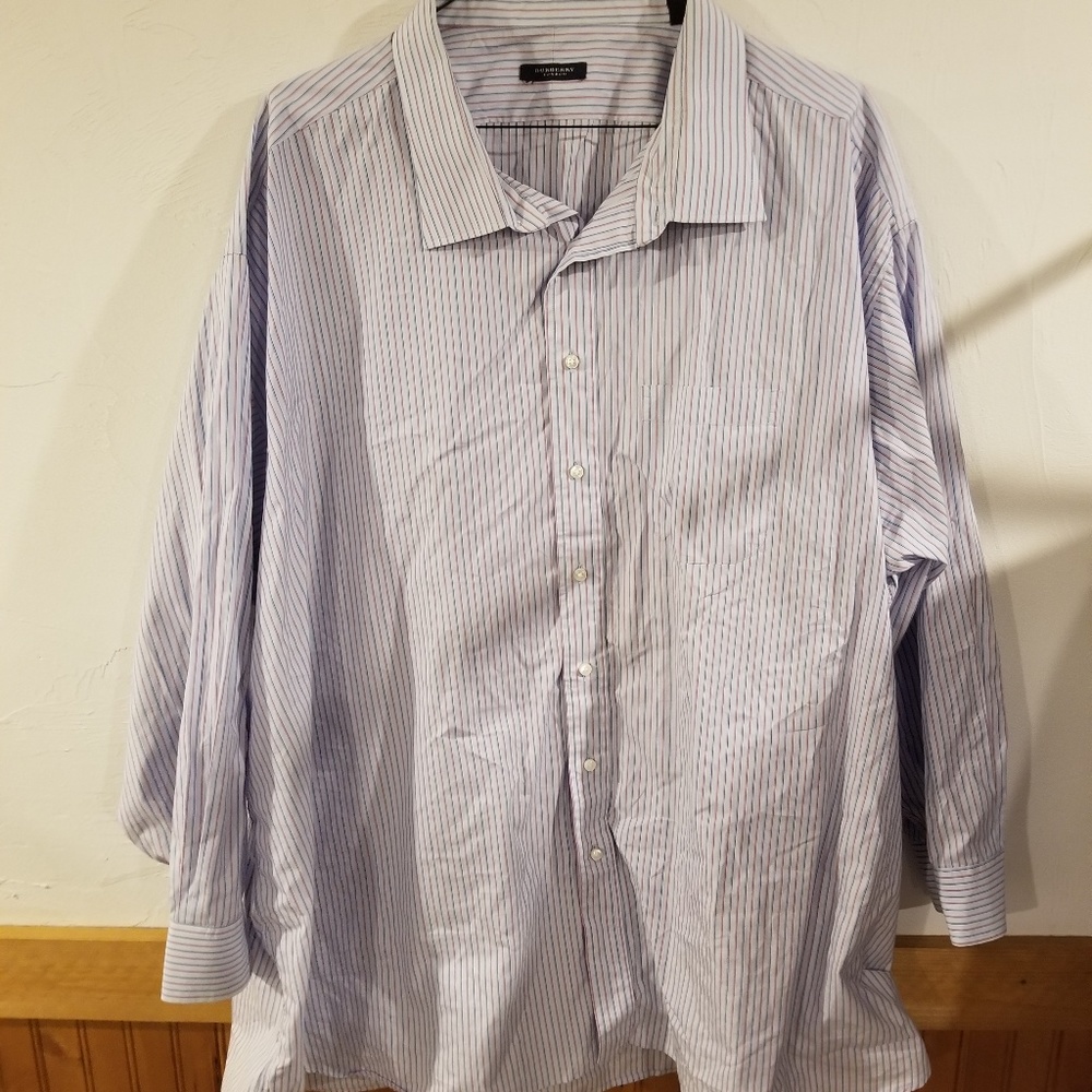 Big &Tall Burberry Dress Shirt 22/35 US size